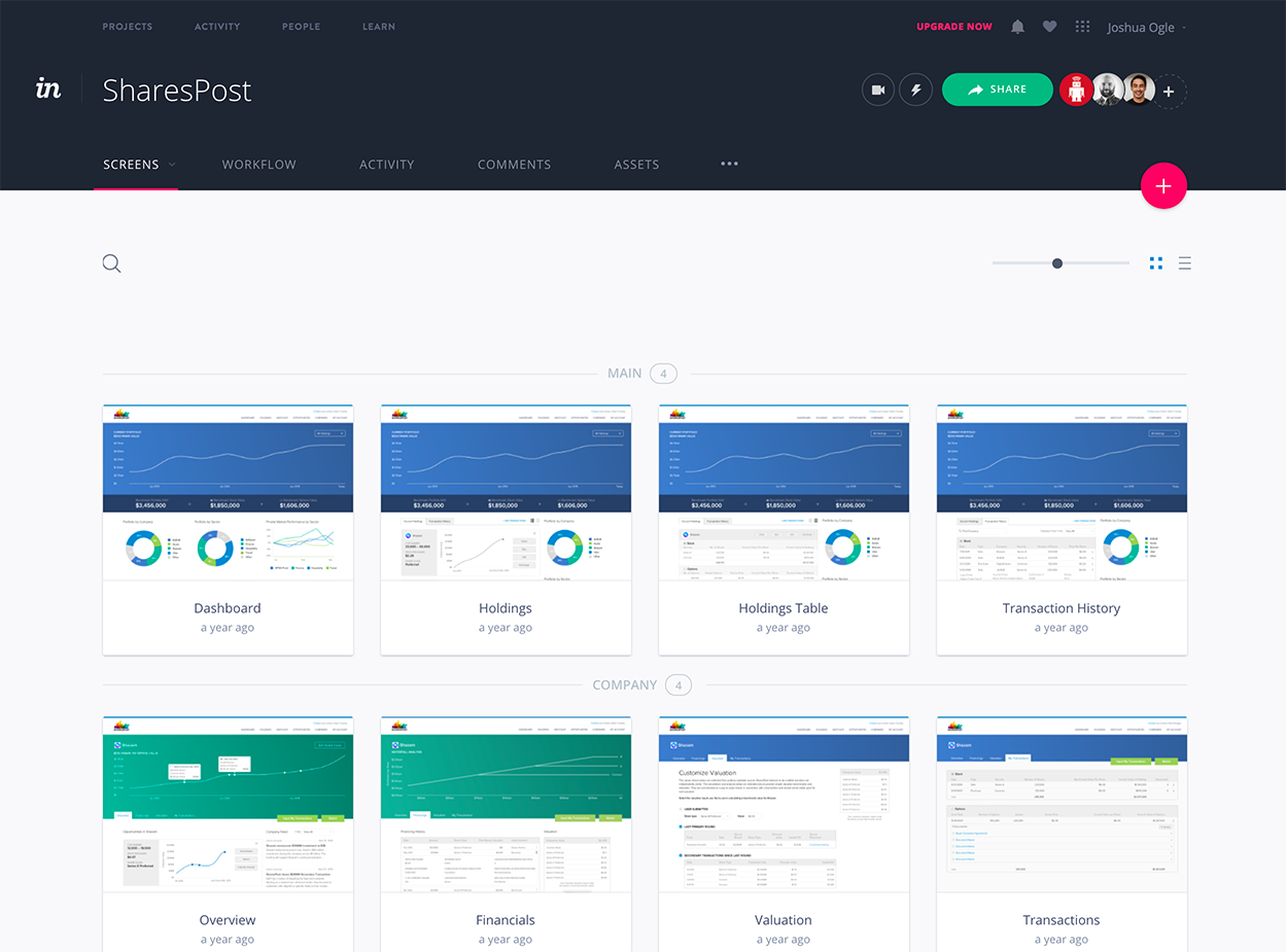 InVision is perfect for user testing at any stage of production (1 of 2)